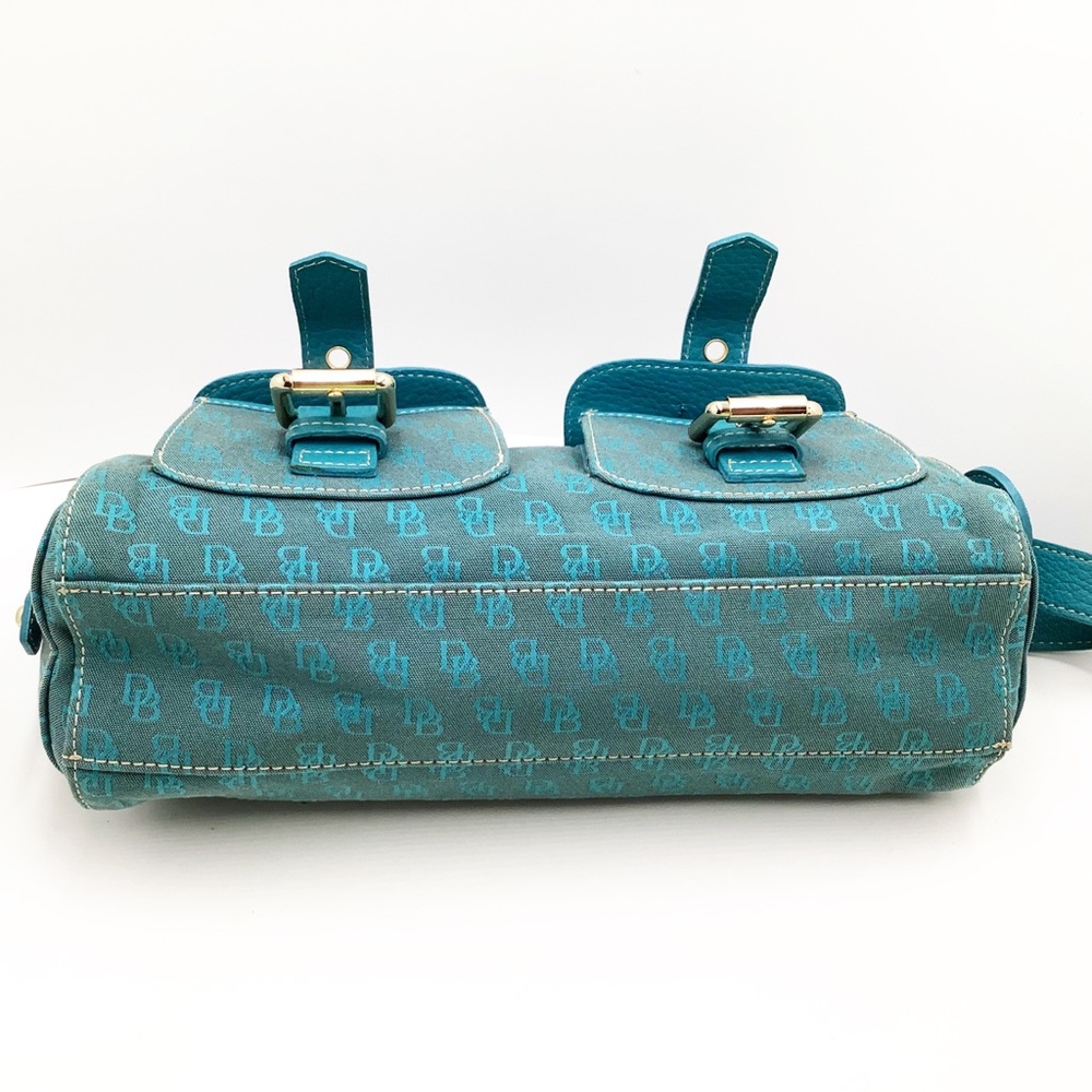 🆕{Dooney&Bourke} Signature Canvas and Leather Bag - Picture 7 of 16